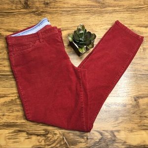 Tommy Hilfiger skinny/slim cords, brick red
